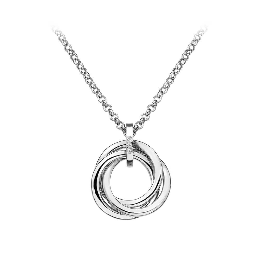 Hot Diamonds Calm Trio Pendant