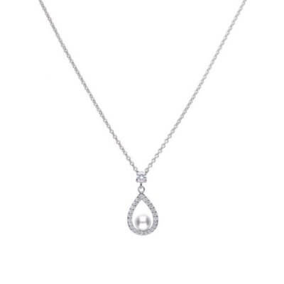 Teardrop Pearl Necklace