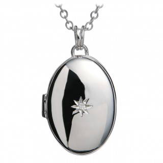 Hot Diamonds Romantic Oval Locket