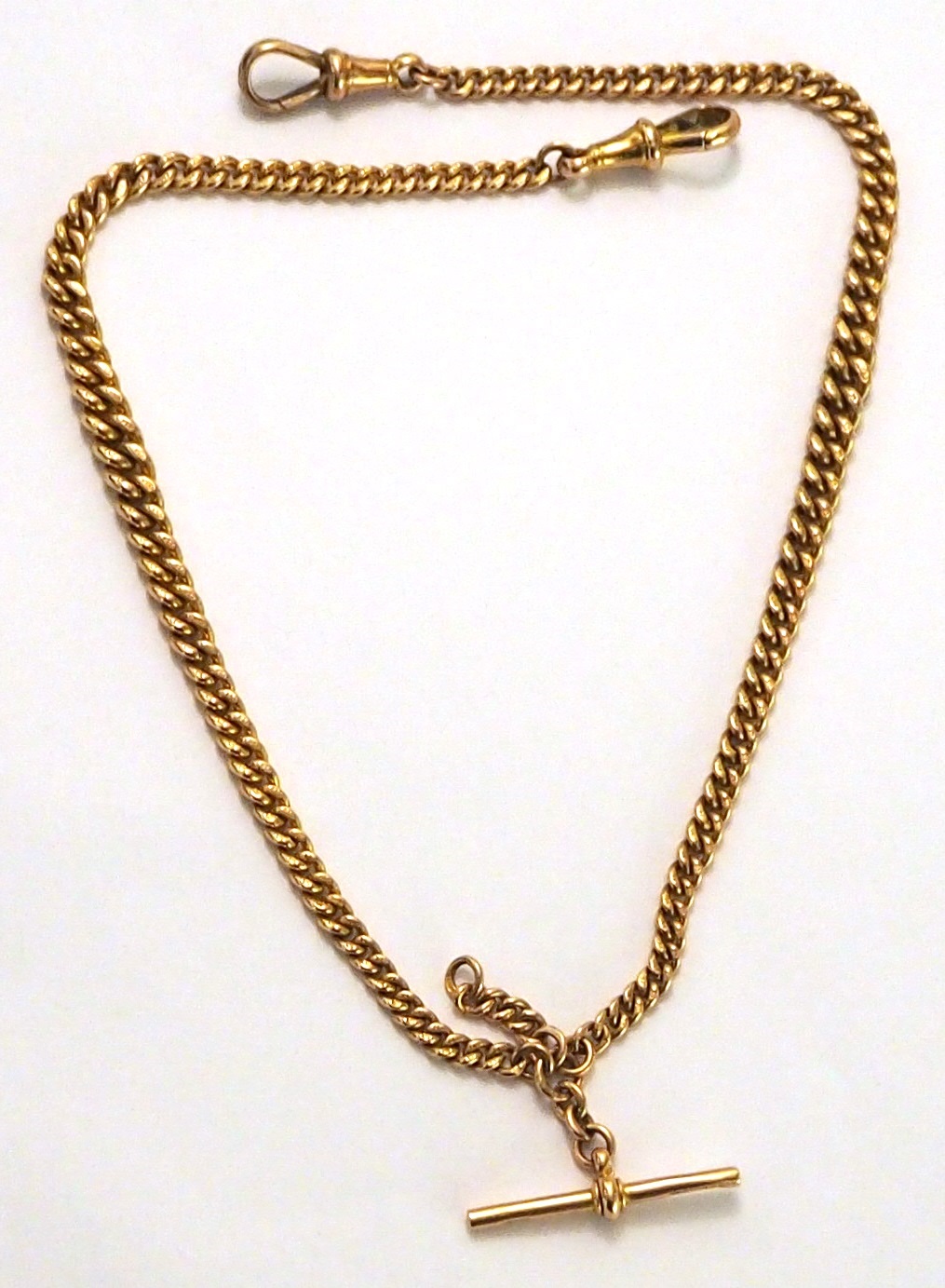 Albert chain with dog clip clasp by Ashley Zhang | Finematter