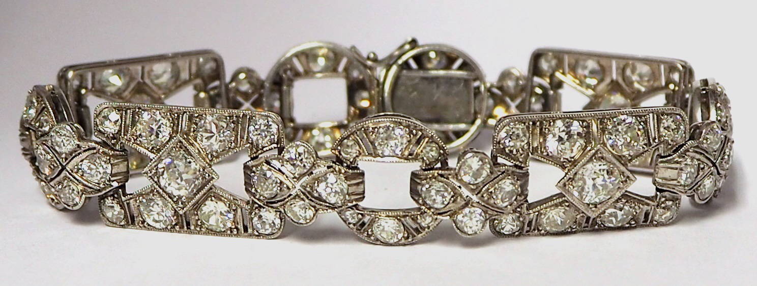 Victorian Diamond Bracelet Hoppers Jewellers