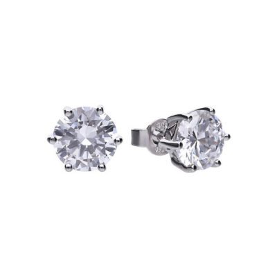 Diamonfire Claw Set Stud Earrings