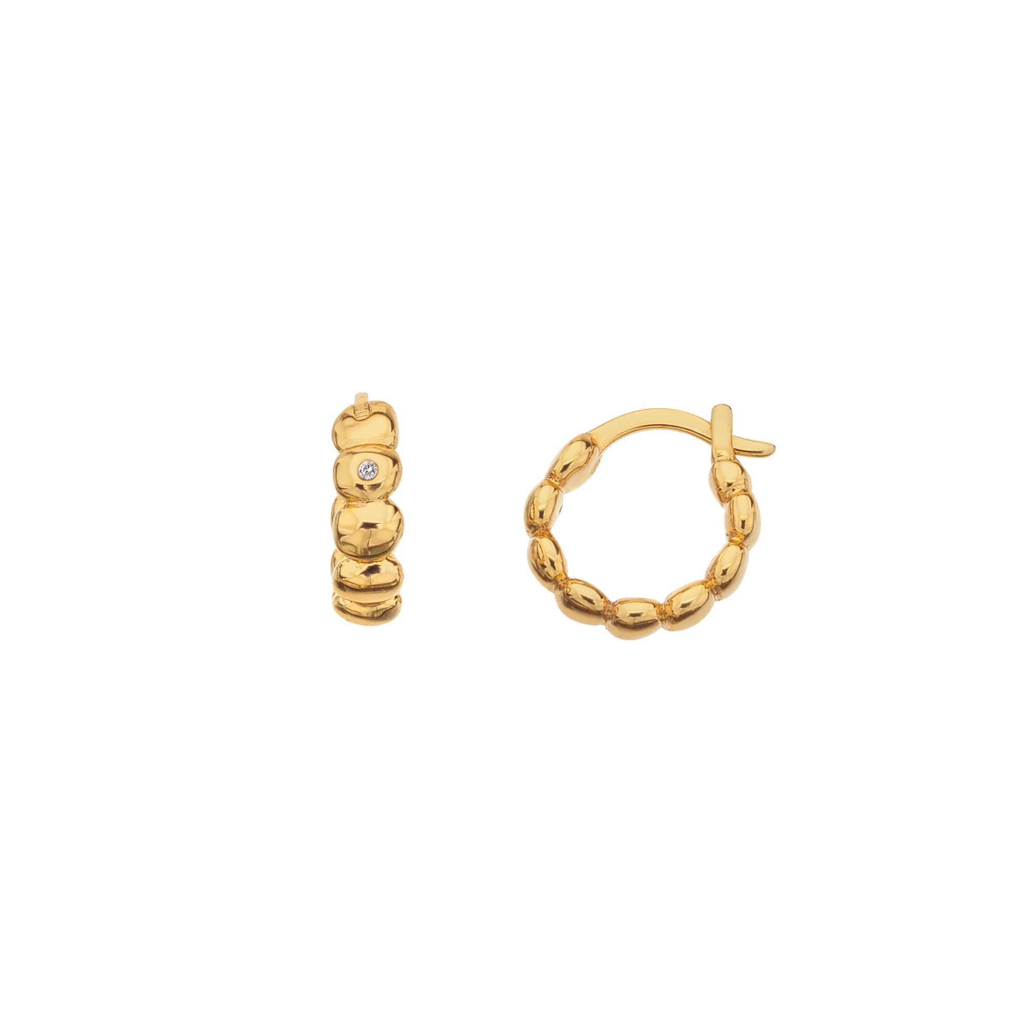 Hot Diamonds x Jac Jossa - Beach Earrings