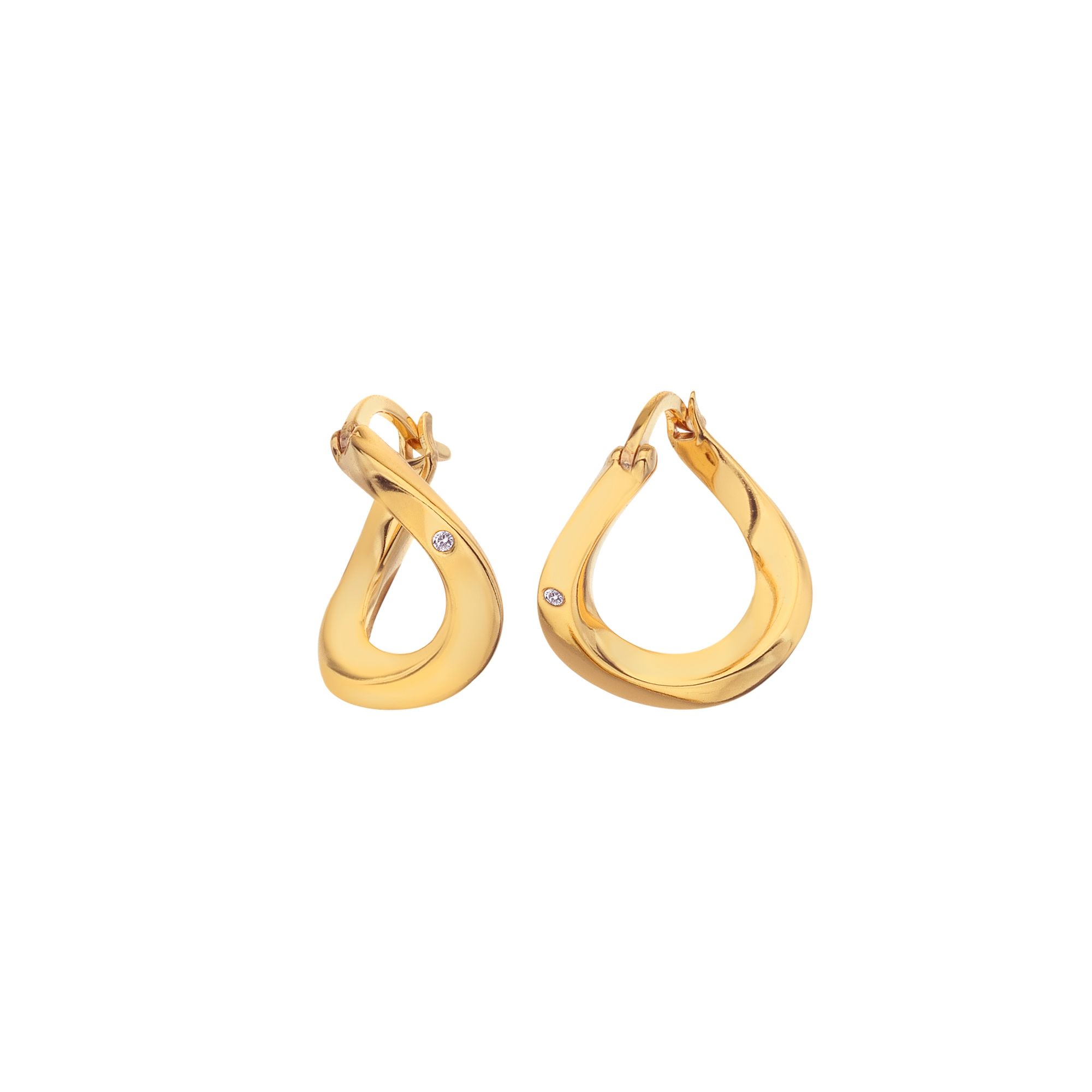 Hot Diamonds x Jac Jossa – Soul Twist Earrings