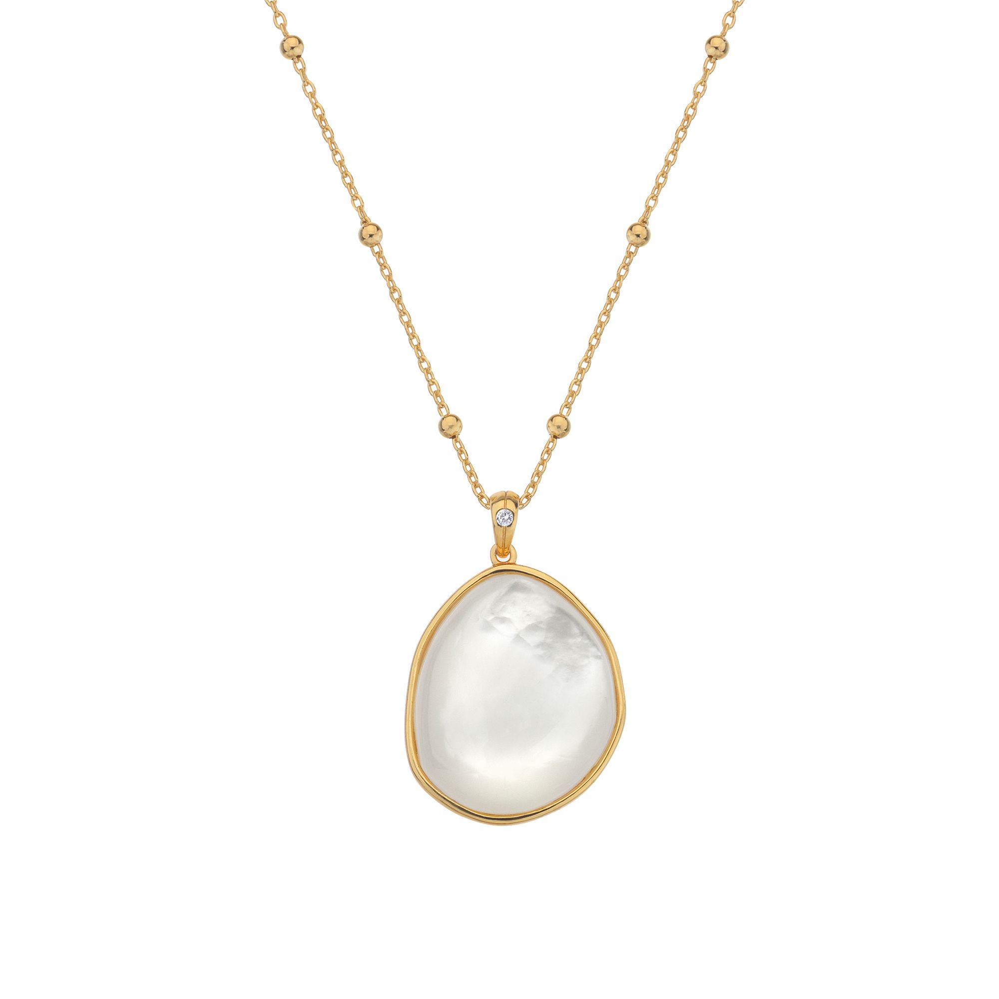 Hot Diamonds x Jac Jossa – Calm Mother of Pearl Pendant