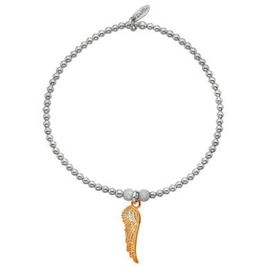 Dollie Rose Stardust Angel Wing Bracelet